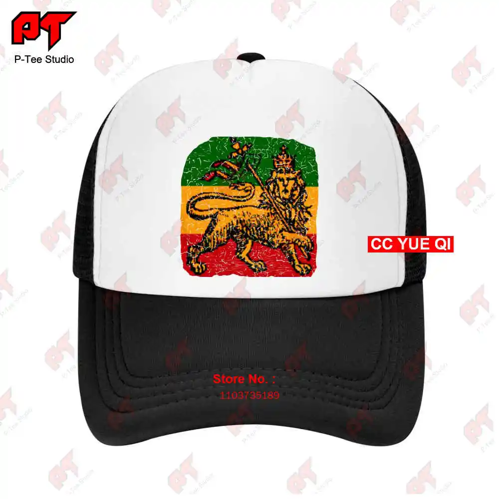 Lion Of Judah Iii Bob Rasta Reggae Marley Jamaica Rastafari Irie Ska Baseball Caps Truck Cap B9DT