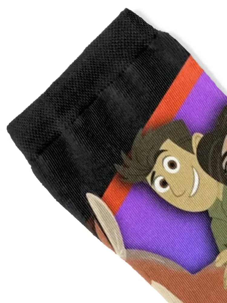 Wild Kratts Team Classic T-Shirt.png Socks heated with print FASHION Wholesale Socks Men's Women's