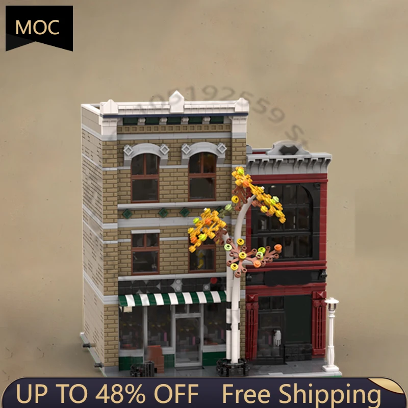 

3463 деталей: Городские инженерные записи и музыка (MOC), модульный конструктор, креативный дизайн, простая сборка, игрушка-подарок для мальчиков