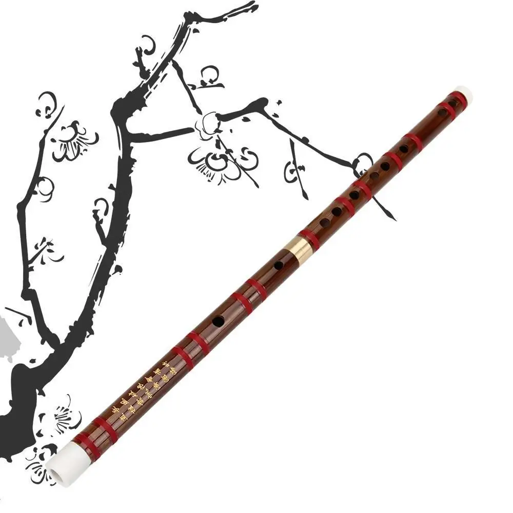 

Chinese Musical Instrument Traditional Handmade Dizi Bamboo Flute In D E F G Key Tone Dropship