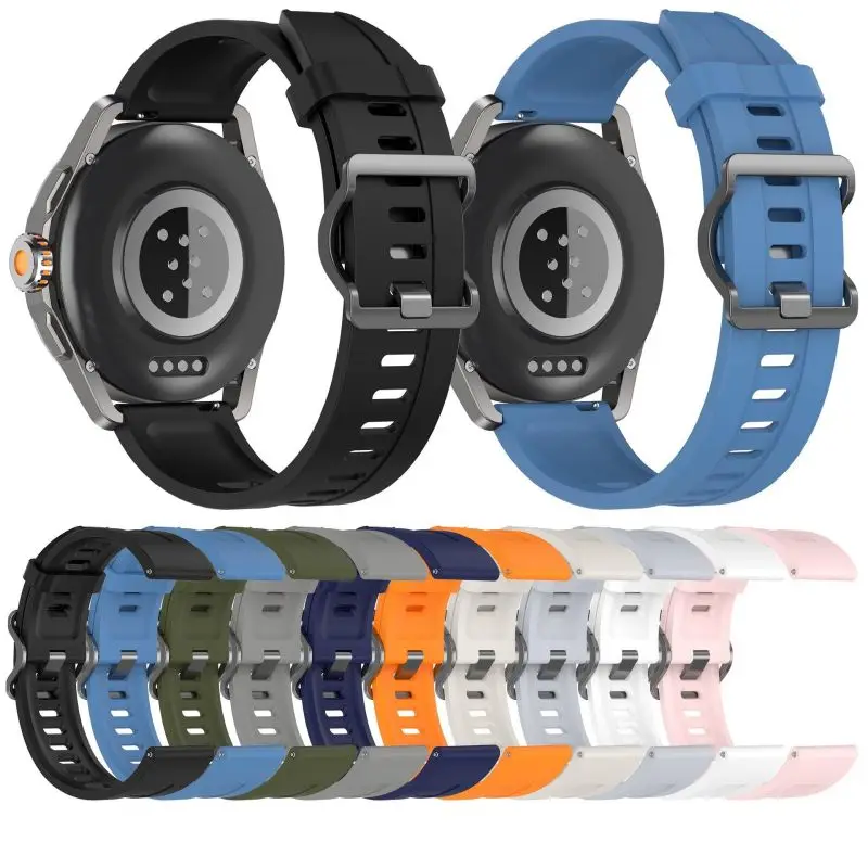 Original Strap For Xiaomi Watch S4 Sport 2 Pro 22mm Silicone Smart Wrist Bracelet Mi Watch S3 S1 Active S2 42 46mm Color Ban