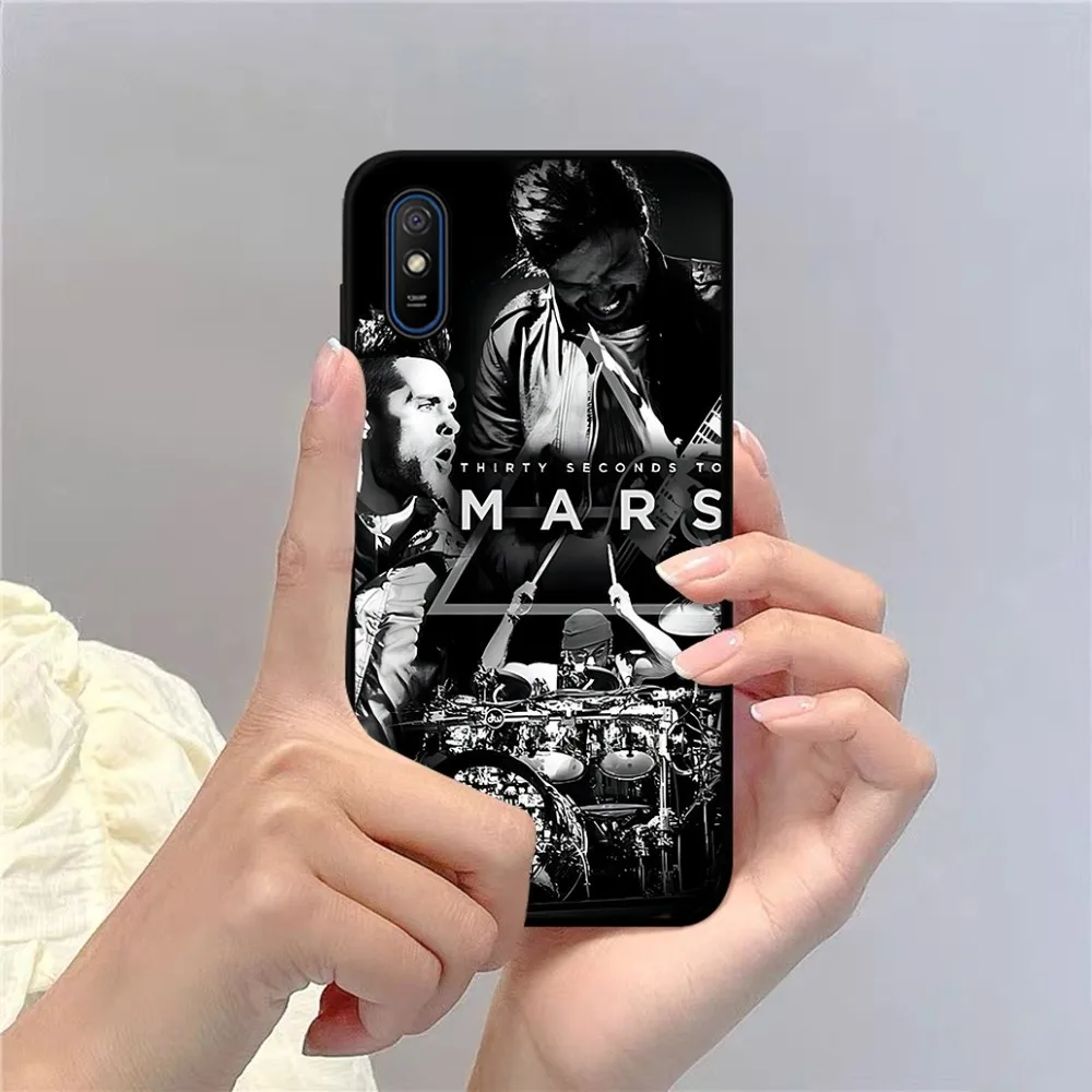 30 Second To Mars Phone Case For Redmi 5 6 7 8 9 10 plus pro 6 7 8 9 A GO K20 K30 K40 pro plus F3 Fundas