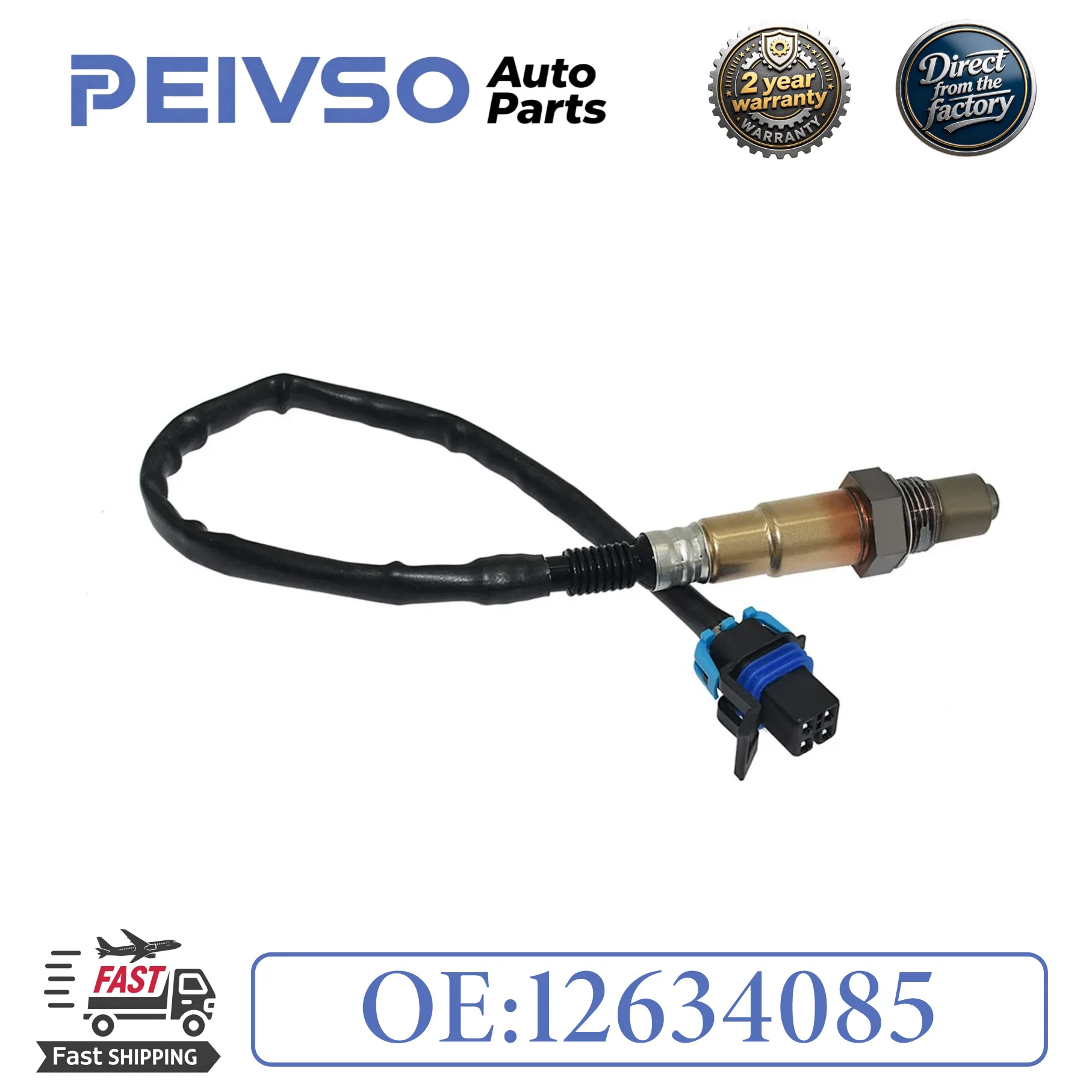 12634085 0258010257 New High Quality Rear Lambda Oxygen O2 Sensor for Chevrolet Traverse GMC Acadia Buick Enclave