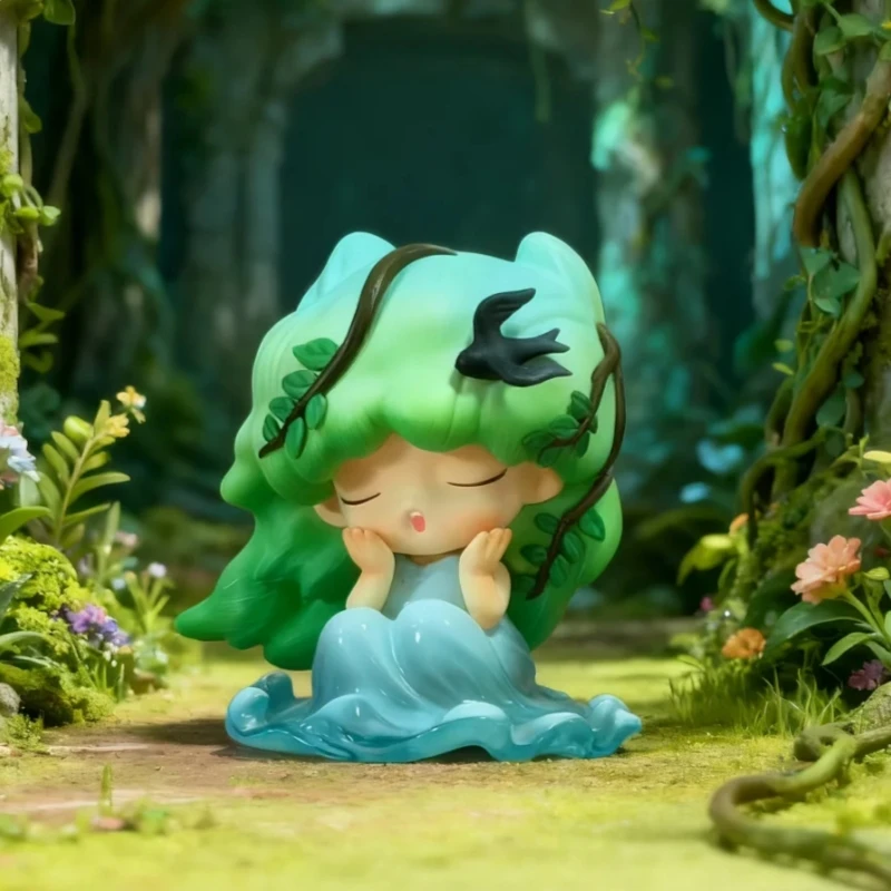 New Genuine YUMO Dreamcore Island Series Blind Box Cute Desktop Ornaments  Collectible Figurines  Festival Gifts To Friends