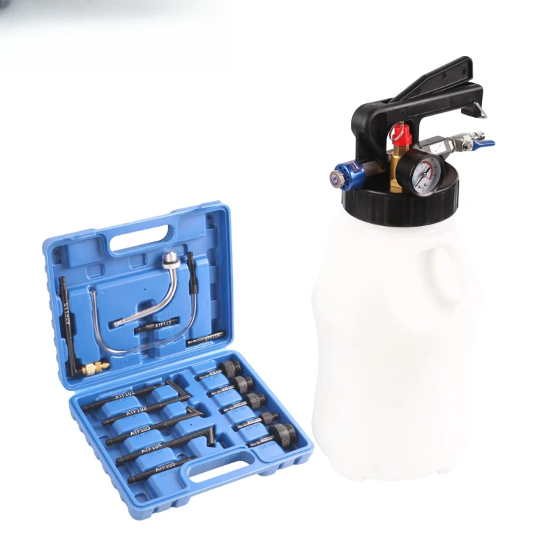 Manufacturer Pneumatic Degreasing Filling Tool 6L with Transmission Fuel Filling Adapter Kit