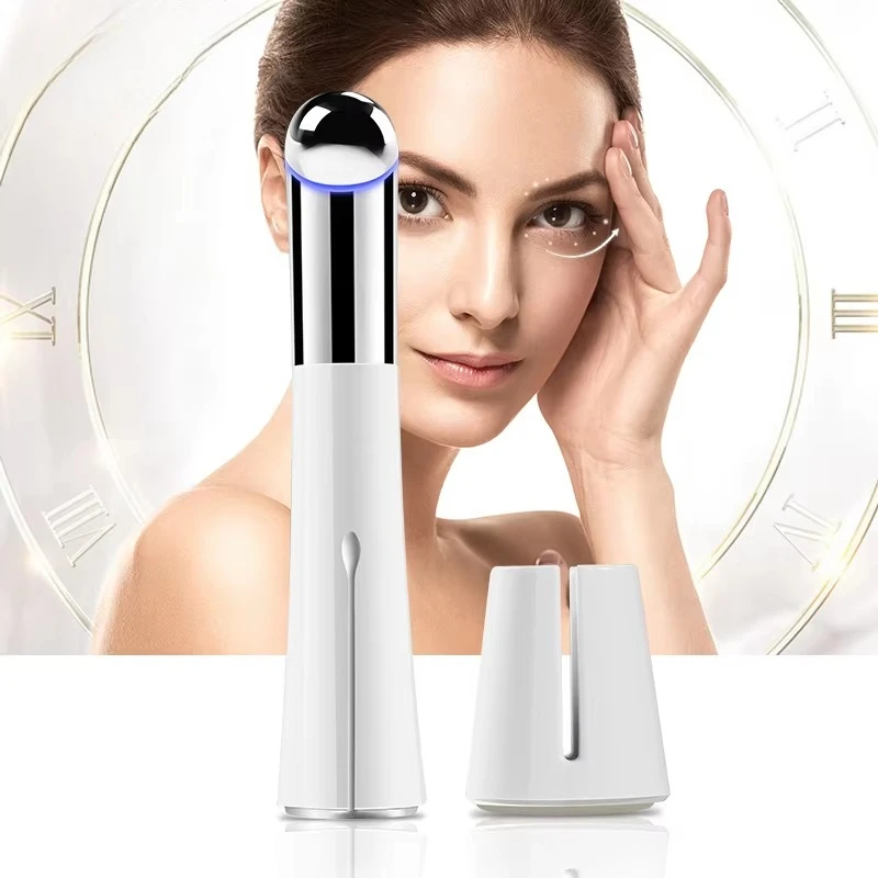 804 Disponibile Microcorrente Wireless Eye Lifting Anti Rughe Penna Borse per gli occhi Dispositivo anti-gonfiore scuro per strumenti di massaggio degli occhi