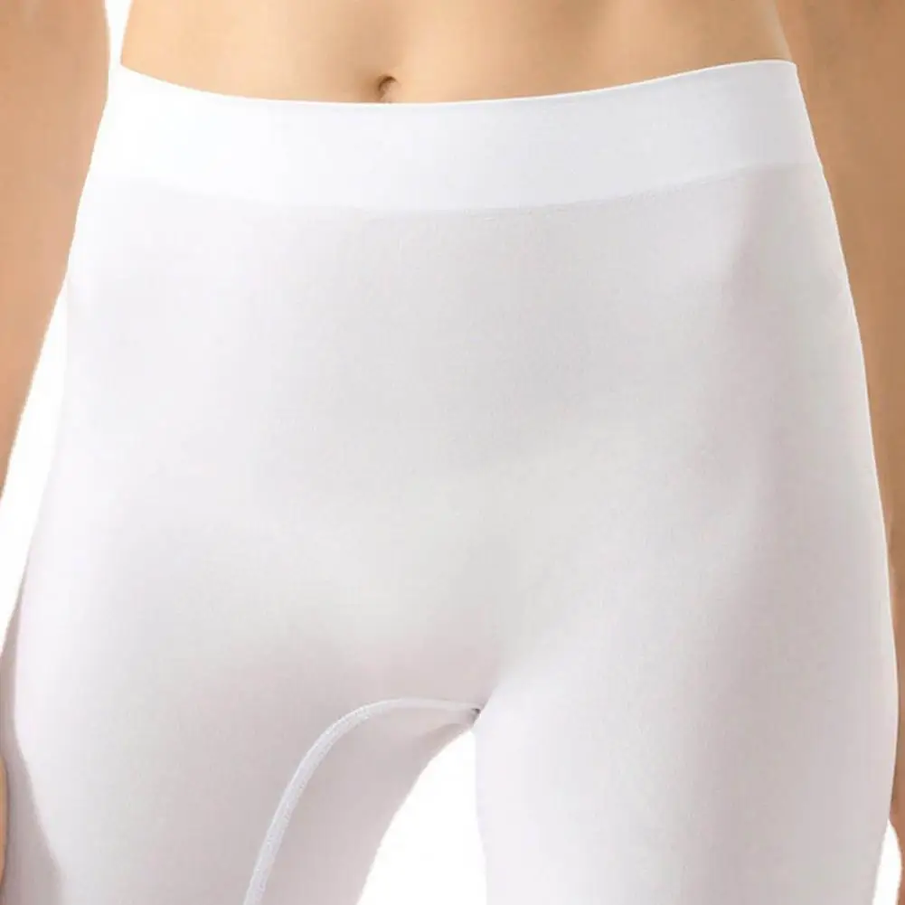 Pantalones de seguridad ajustados de cintura alta para mujer, ropa interior transpirable antiexposición, pantalones cortos de seguridad de encaje de cintura alta para Yoga, paquete de 2