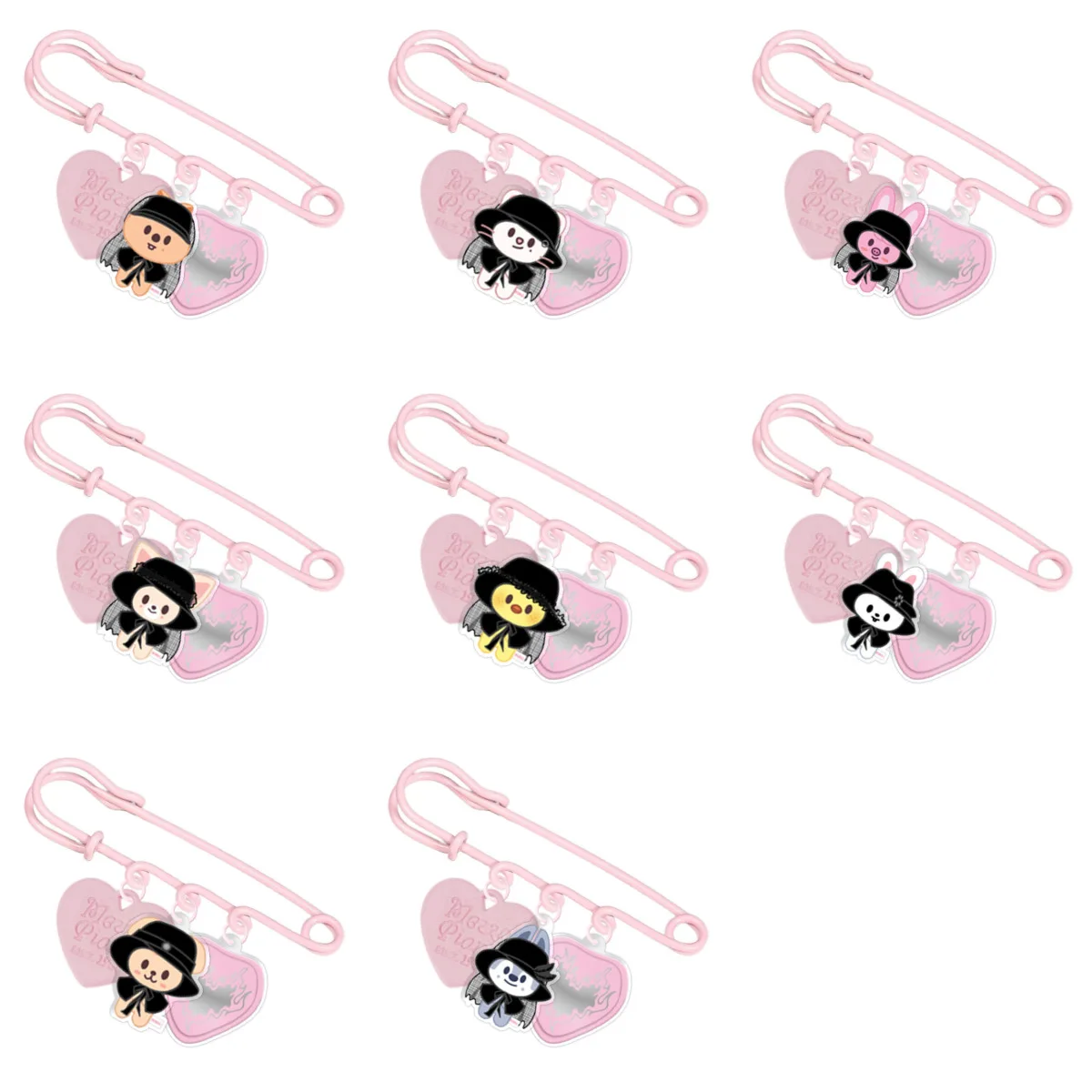 

KPOP STRAYKIDS Stray Children DO IT Pin FELIX, подвеска HYUNJIN, брелок для пар с героями мультфильмов, любимый фанат