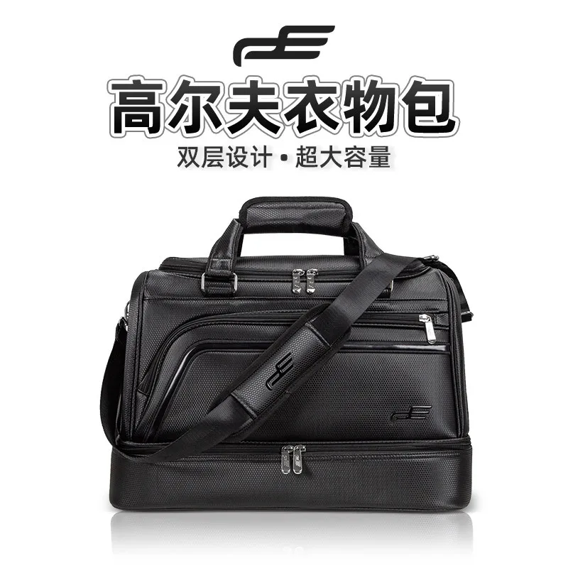 

New Product Launch PlayEagle Outdoor Portable Travel Bag PU Independent Shoe Bag Area Golf Clothing Bag