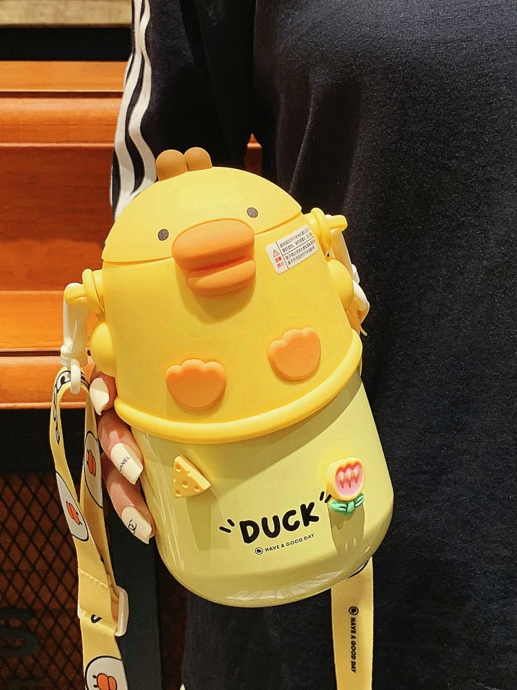 

Очаровательная термобутылка из нержавеющей стали на 36 унций для девочек, для школы, с большим объемом, контейнер для напитков, подарок