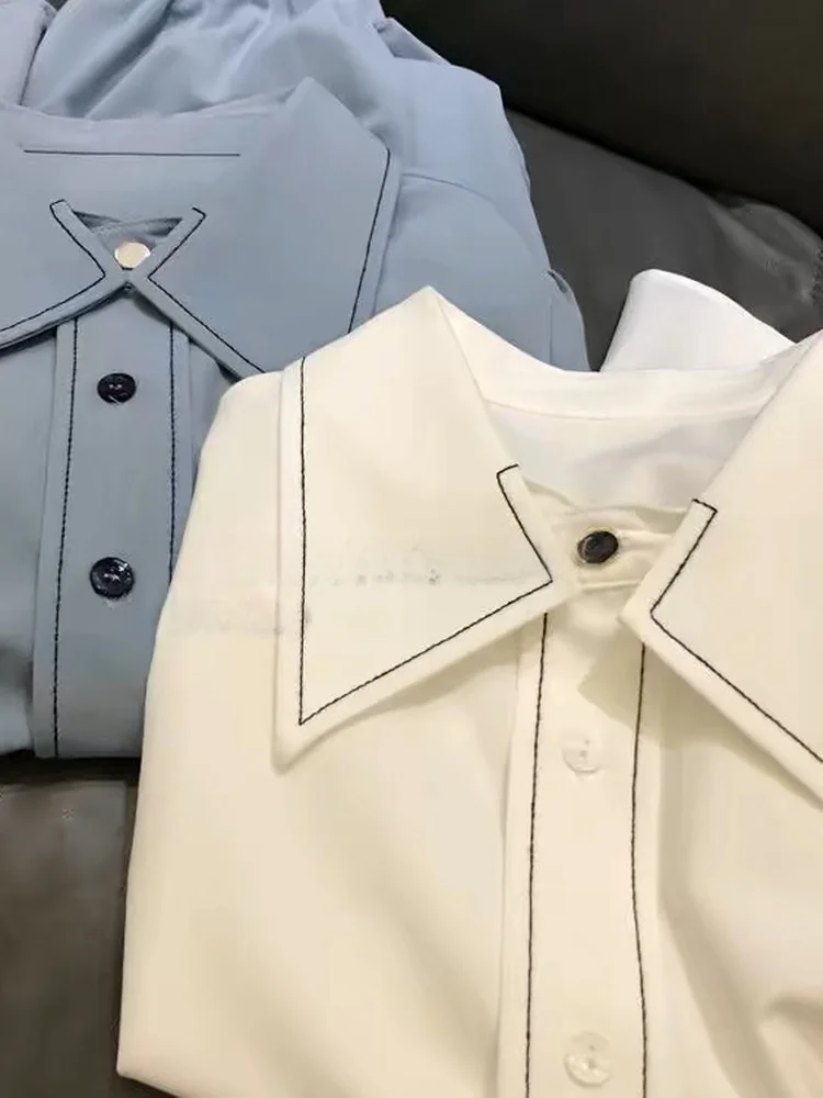 

Ele Long Sve женский воротник-стойка, приталенный крой, большой размер, модный дизайн, вышивка, осенние новые поступления