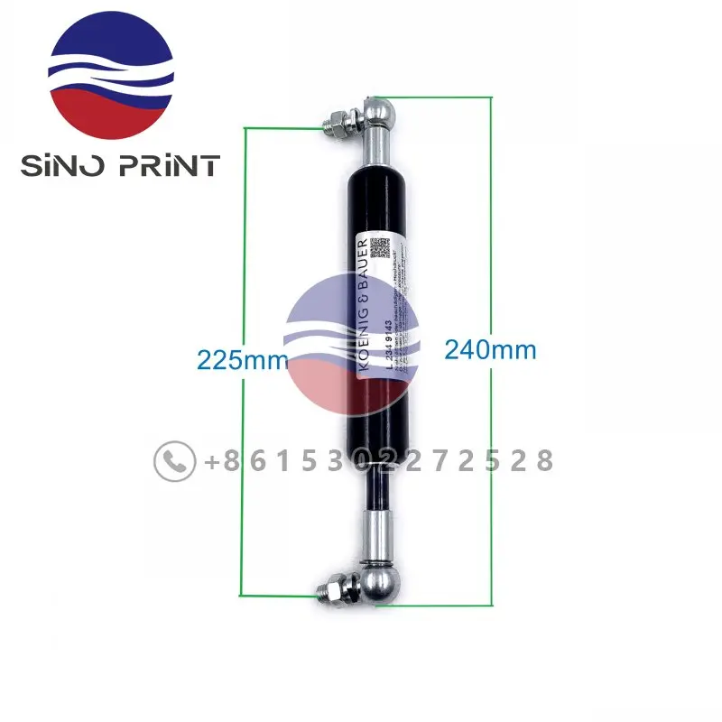 L2349143 Pneumatic Spring 240mm L 234 9143 Gas Spring Gas Struts Support Rod For KBA Printing Machinery Parts