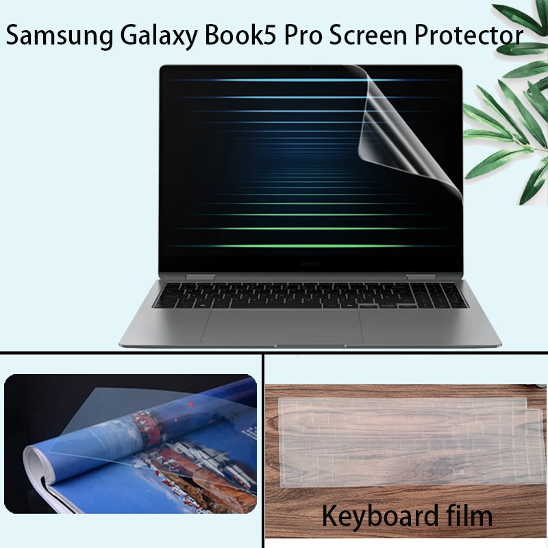 

For 16-inch Samsung Galaxy Book5/4/3 Pro 360 Computer Scratch Protection Film 4Edge NP960XMA Laptop Screen Saver 3Ultra NP960XFH