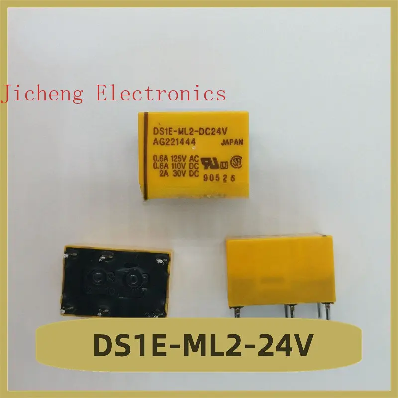 10PCS DS1E-ML2-24V Relay 6-pin Brand New DS1E-ML2-DC24V