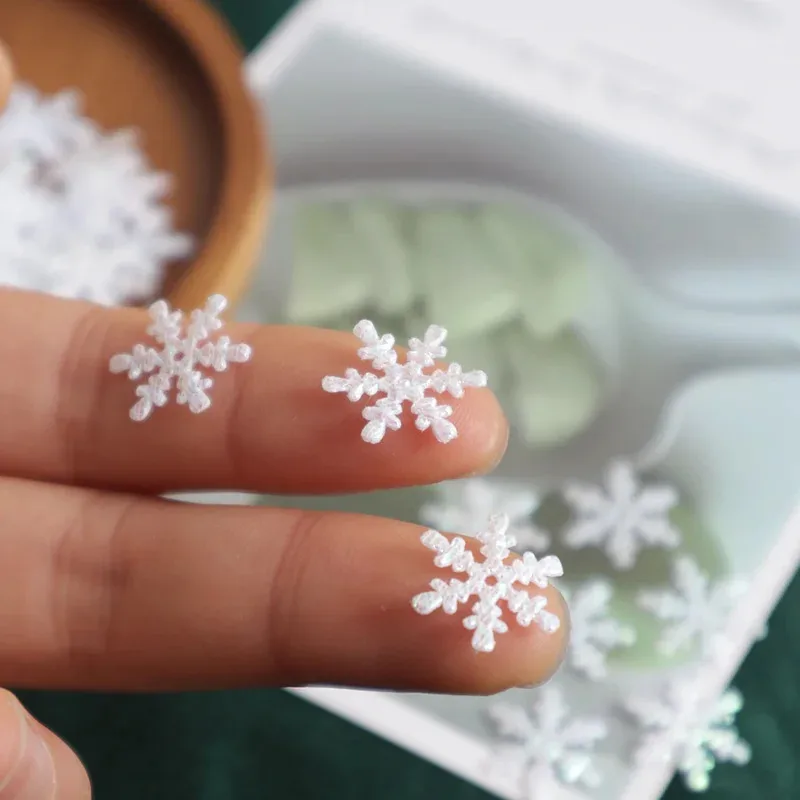 1 paquete/300 Uds.-escamas de copos de nieve de Navidad, restos de papel para lanzar en fiestas, decoraciones para el hogar de nieve falsas DIY
