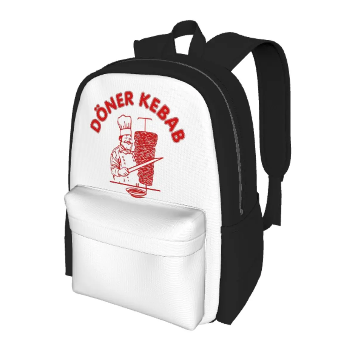 

Doner Kebab Student Backpack School Bag Hiking Travel Daypack for Boys Girls Bookbag Shoulder Bags