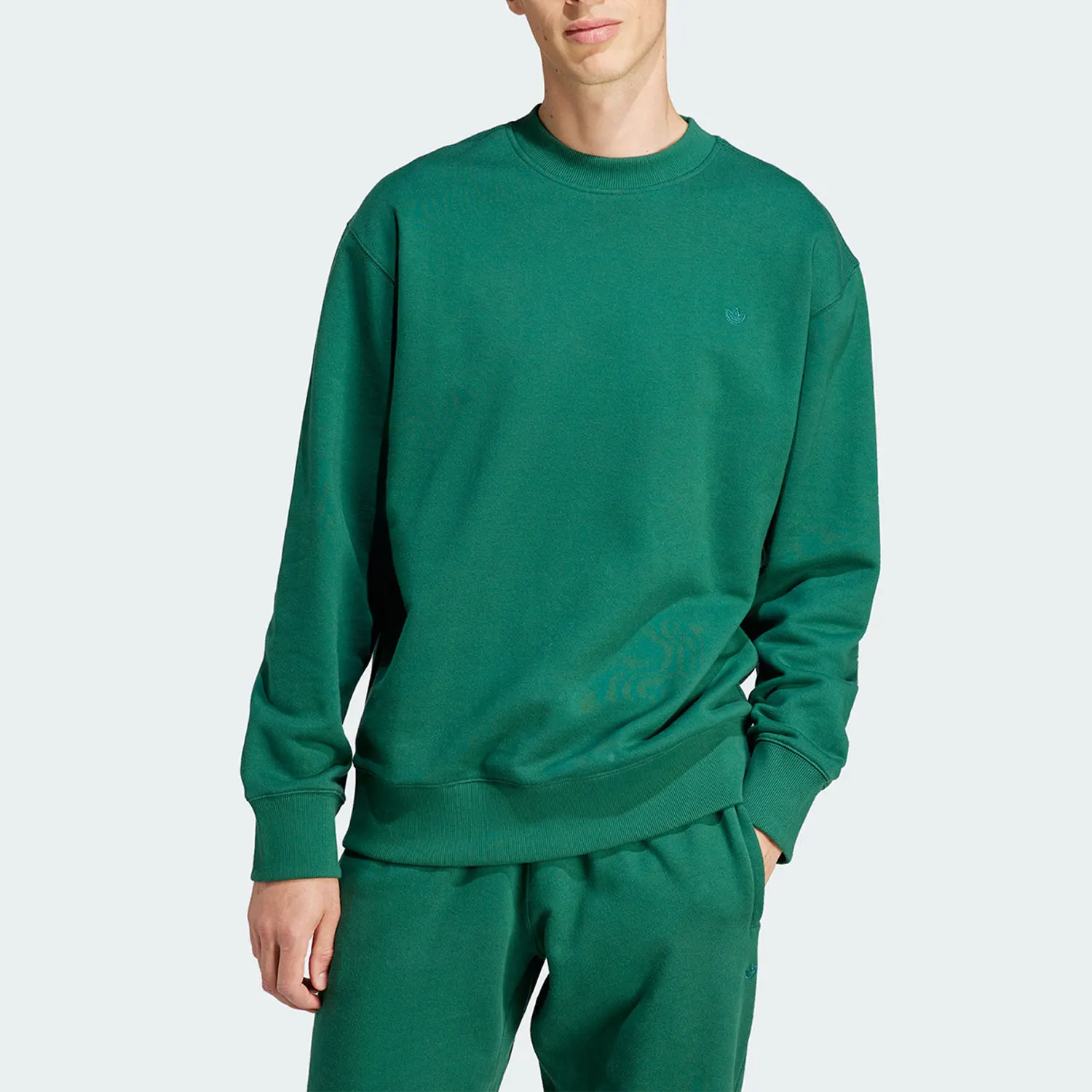 Adidas genuine clover C CREW FT men's sports round neck sweatshirt IM4399