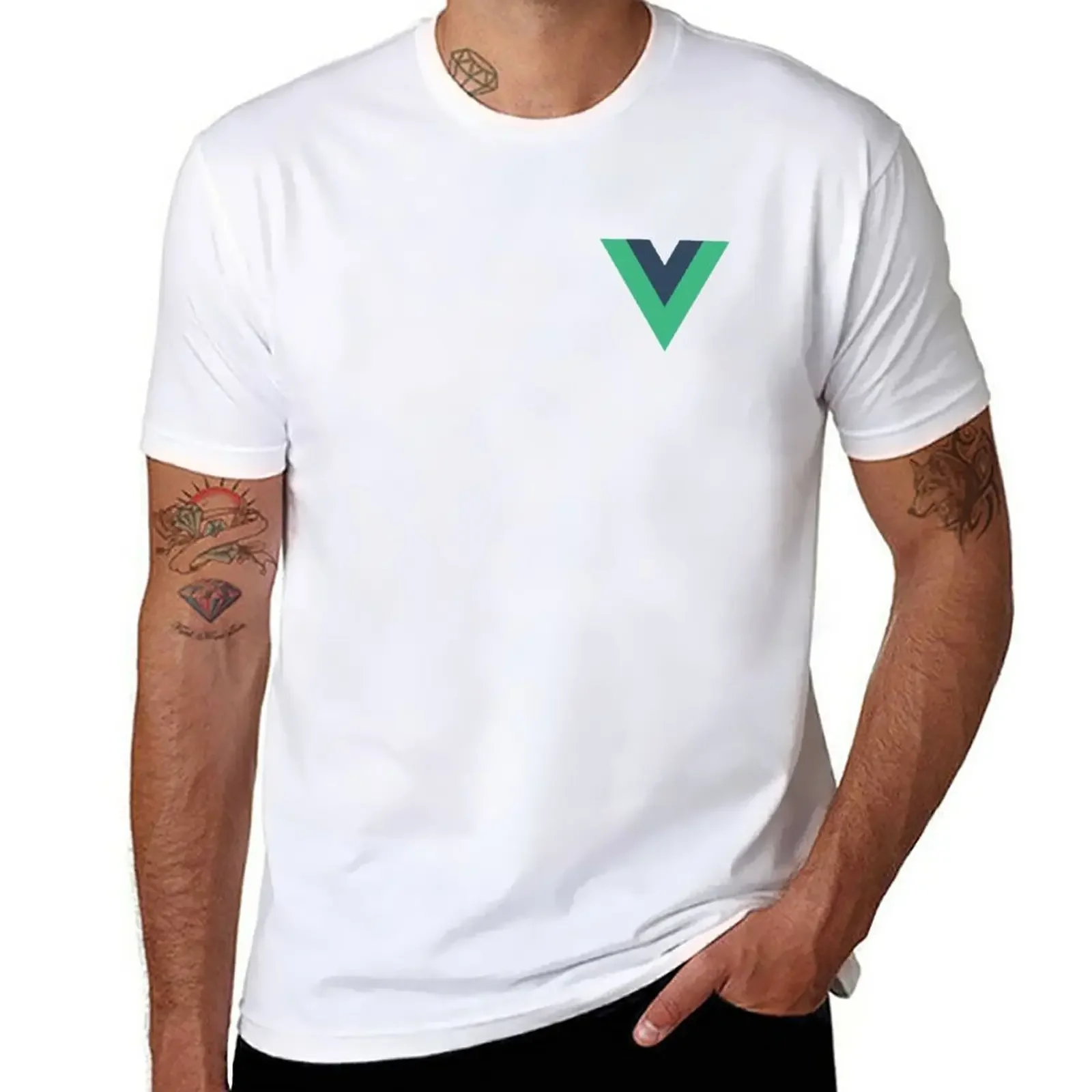 

VueJS T-Shirt hippie clothes sublime summer top Men's t-shirts