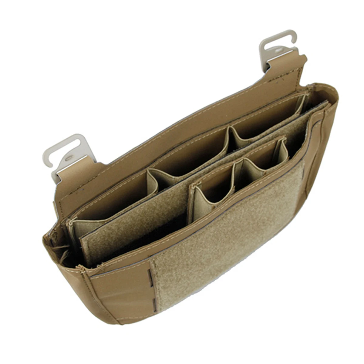 Tactical Double Magazine Pouch, Tactical Chest Panel Insert Pouch, Suitable for Hunting Vest, Hunting Apparel & Accessories