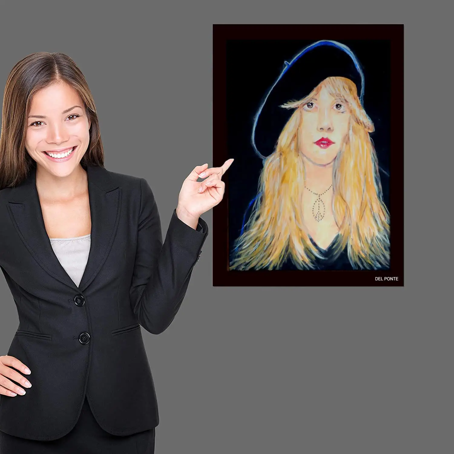 stevie nicks singer Poster Prints Wall Art Canvas Painting Poster For Modern Family Living Room Home Decor