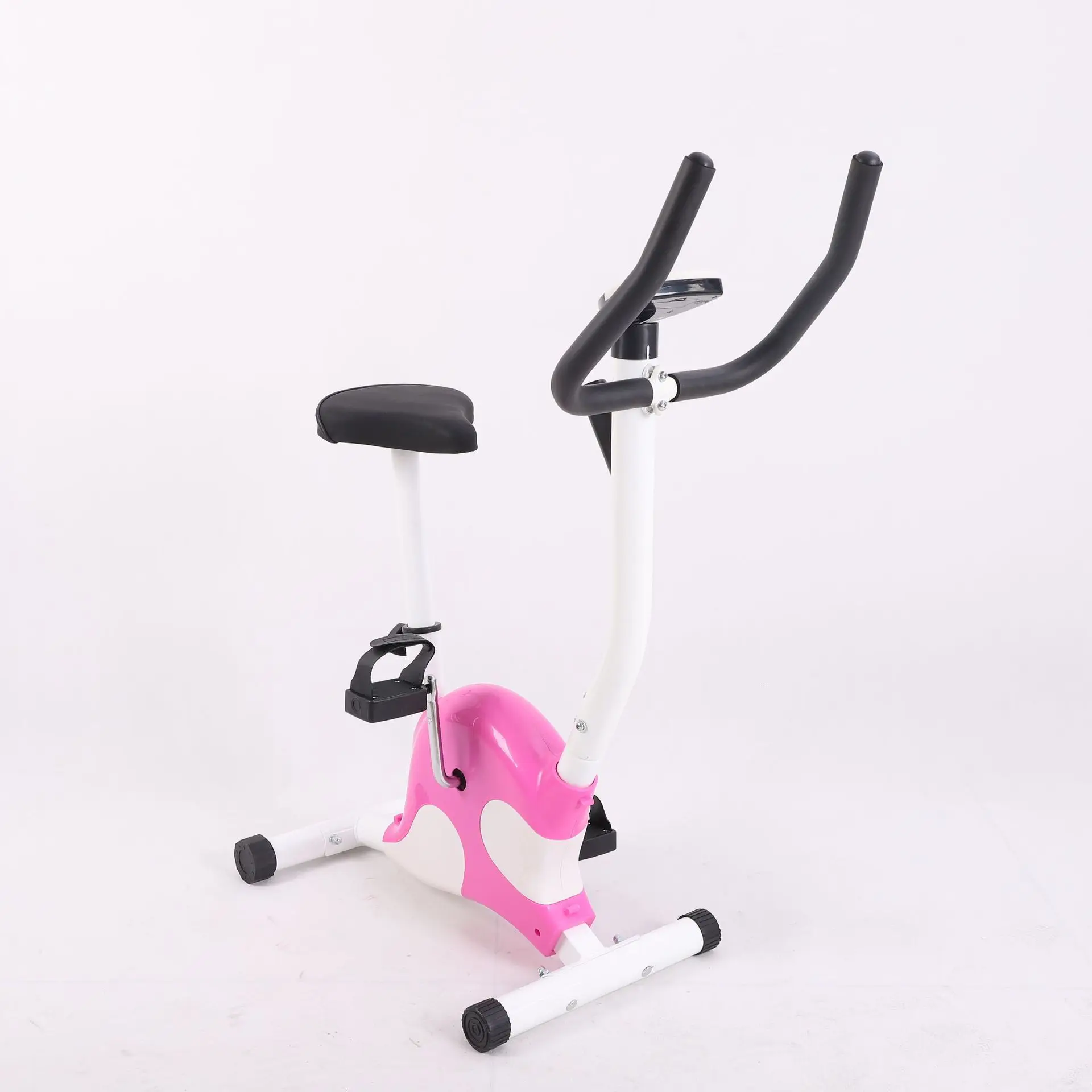Stair Climber Exercise Bike, Indoor Cycling Spin Bike for Home, Kids Stationary Bike with Resistance Band, 8 Level Magnetic