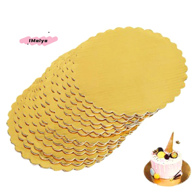 Altın Yuvarlak Pasta Tabanları - Cake Board Round incelemesi ve fiyatı