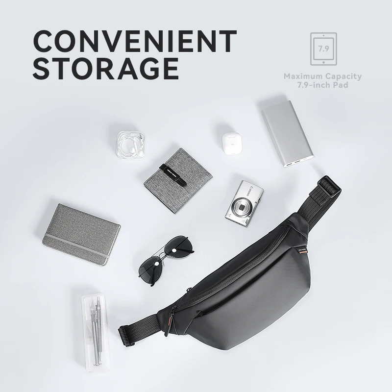 Mark Ryden Waterproof Sling Bag Lightweight 300g Crossbody Chest Backpack for Travel & Daily Commute