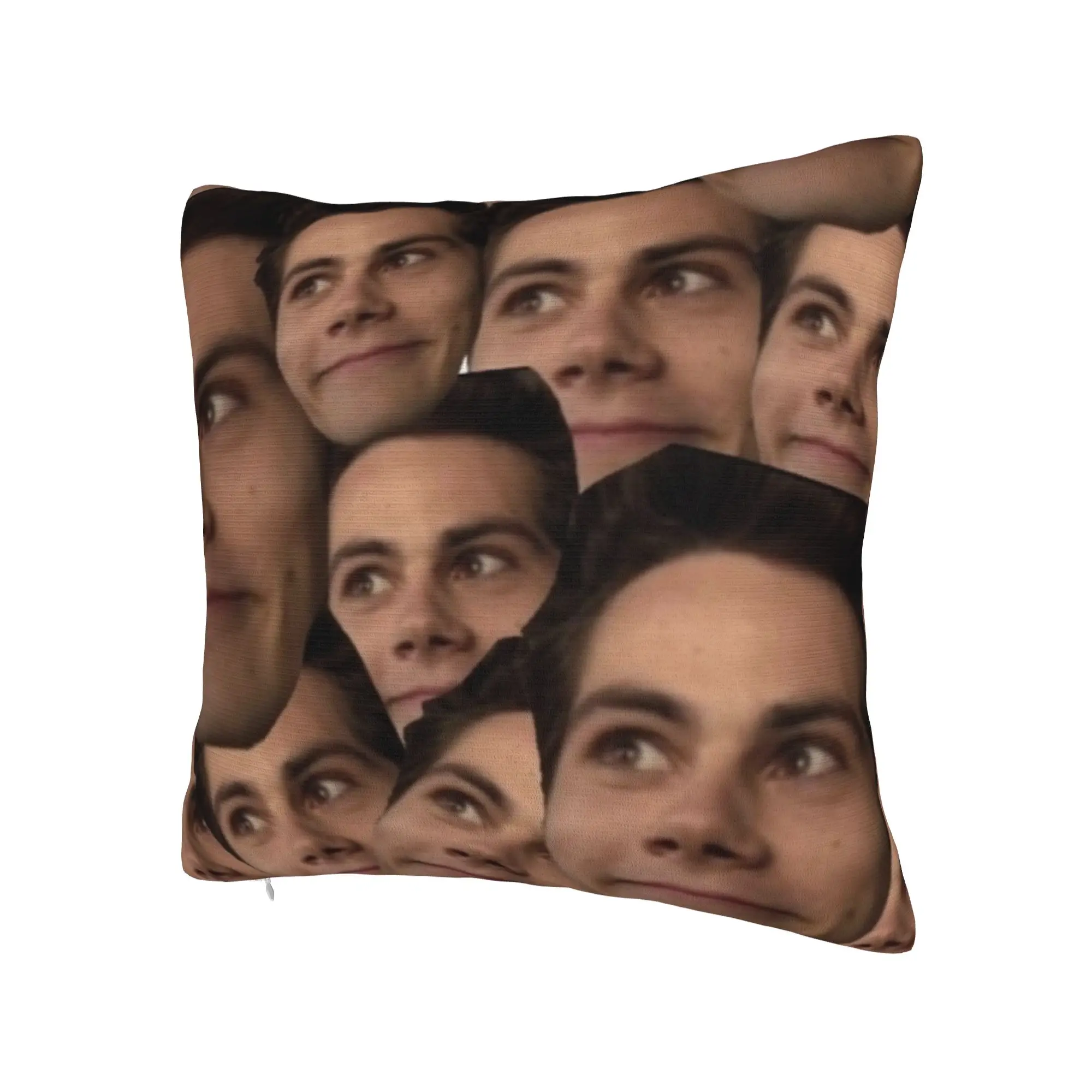 Decorative Pillow Cover Dylan Obrien Actor Accessories Seat  Pillow Case Cover Square Multiple Sizes