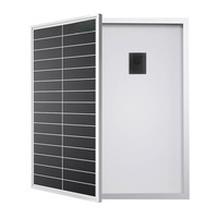 High Efficiency Perc Mono Cell Solar Panel IBC Back Contact PV Module 18V 30W 50W 100W 120W 150W 300W Outdoor Small Power Panel