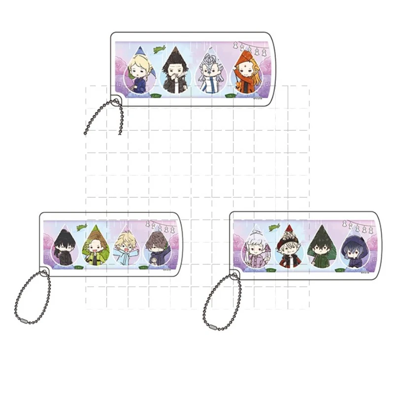 Game Noell Silva Noelle Finral Roulacase Vanessa Keychain Doll Anime Yuno Yami Sukehiro Acrylic Keyring Pendant for Gift