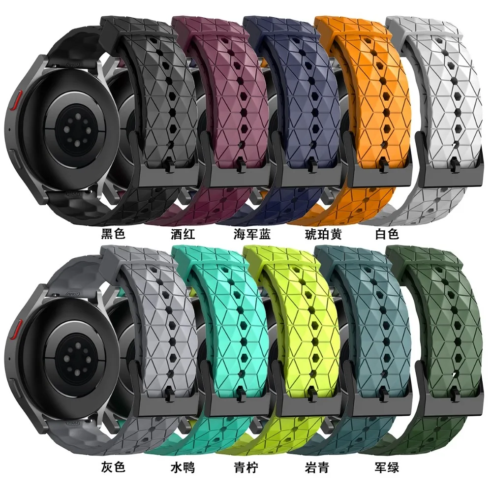 20mm 22mm Silicone Band for Samsung Galaxy Watch 3/4/5/6/Classic Bracelet for Amazfit GTR 47mm/GTR 4/GTS/Huawei Watch 4/GT 2 3 4