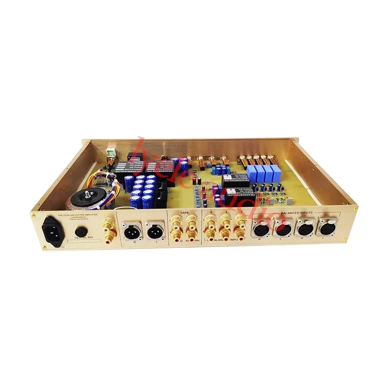 SUQIYA-อ้างอิง Swiss FM255 Preamplifier HiFi Home High-end เครื่องขยายเสียง Balanced Preamplifier