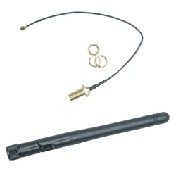 2.4G fold antenna gain 3dbi sma female SMA male pigtail Extension Cable for wifi zigbee 2.4GHZ net card