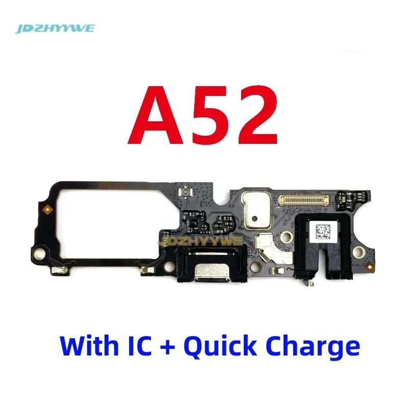 Original USB Charge Dock Port Jack Connector Flex Cable For OPPO  A32  A35 A52 4G A53 A53S A54 A54S 5G Charging Board Module