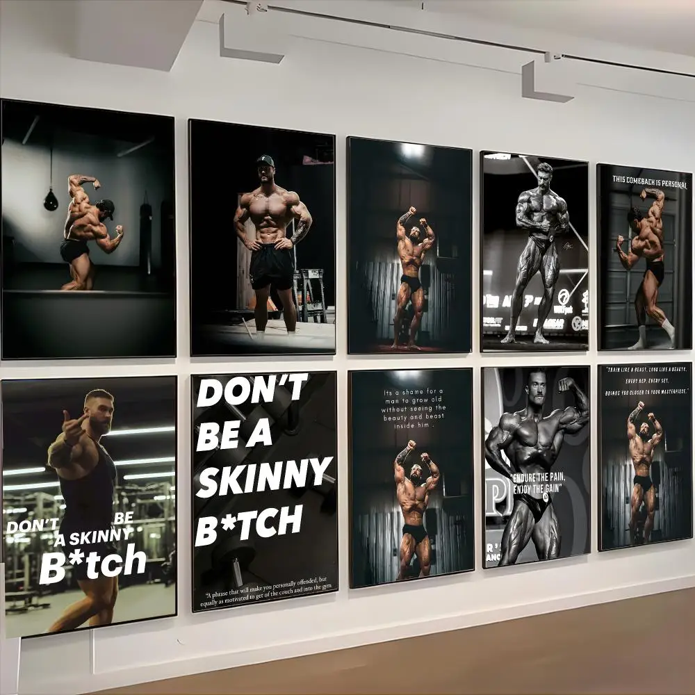 ed Athlete Fitness Chris Bumstead Poster Classic Home Interior Artwork & Stylish Room Decoration