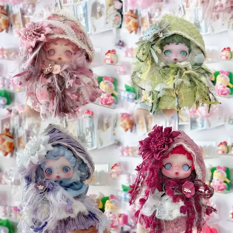 

New SP Velvet Plush Doll Gorgeous Clothes 17cm Fashion Lace Headscarf Set Exquisite Leather Shoe Accessories