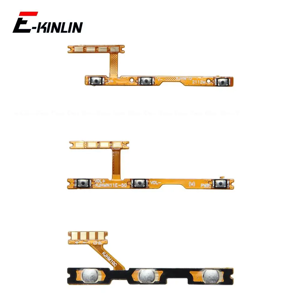 Switch Connector On Off Button Volume Button Flex Cable For XiaoMi Redmi A2 A1 Plus 10 2022 10A 10C 10X 11 Prime 12C Pro Power