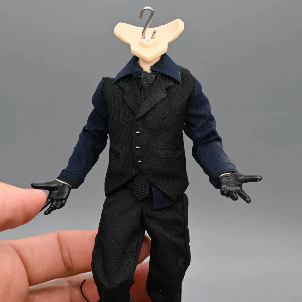 1/12 Scale Trendy Long Windbreaker Coat Shirt Shoe Model Dolls Decor for 6'' Asi 3.0 Action Figures Body Dolls Accessory