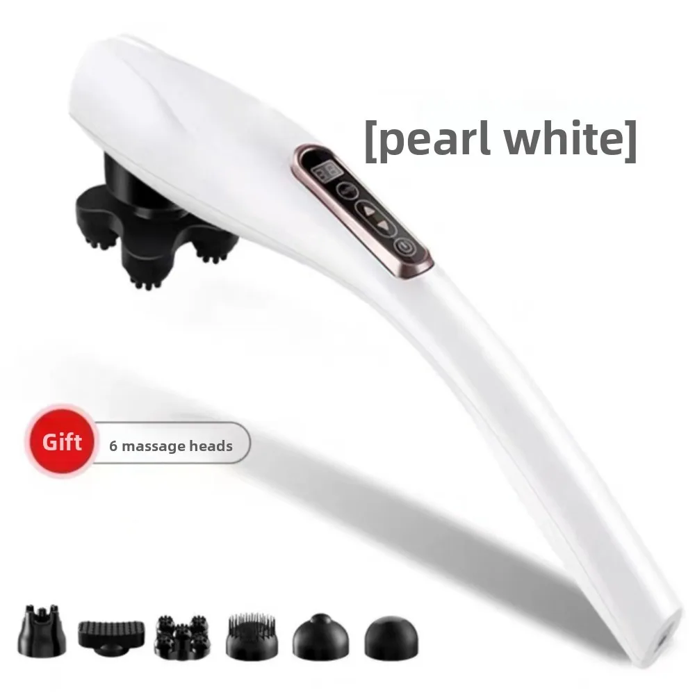 

Various Massage Heads Wireless Massager Multi-purpose Red Light Simulation Handheld Massage Stick Acupuncture Massage Adjustable