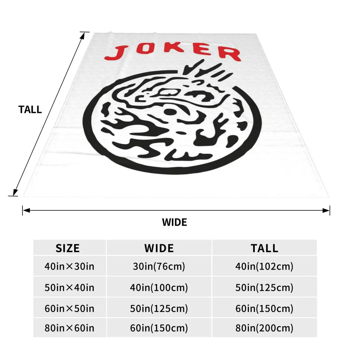 Mahjong Classic Joker Blanket Soft Warm Flannel Throw Blanket Plush for Bed Travel Home Couch