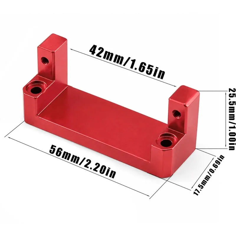 ABXE-RC Car 1/10 Scale Metal Servo Mount Upgrade-Grade Low Center Of Gravity Design