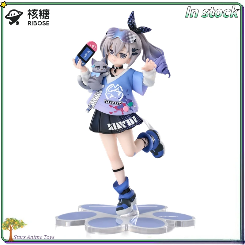 

Оригинальная серия RIBOSE RISE UP Honkai: Star Rail Little Cat, серия фигурок, коллекция игрушек Silver Wolf