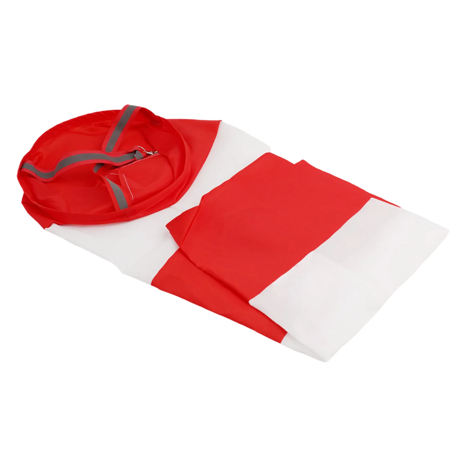 New Windsock Outdoor Garden Airport 60/80/100cm Oxford Cloth Red+White Rip-Stop Sock Bag Waterproof Wind Measurement