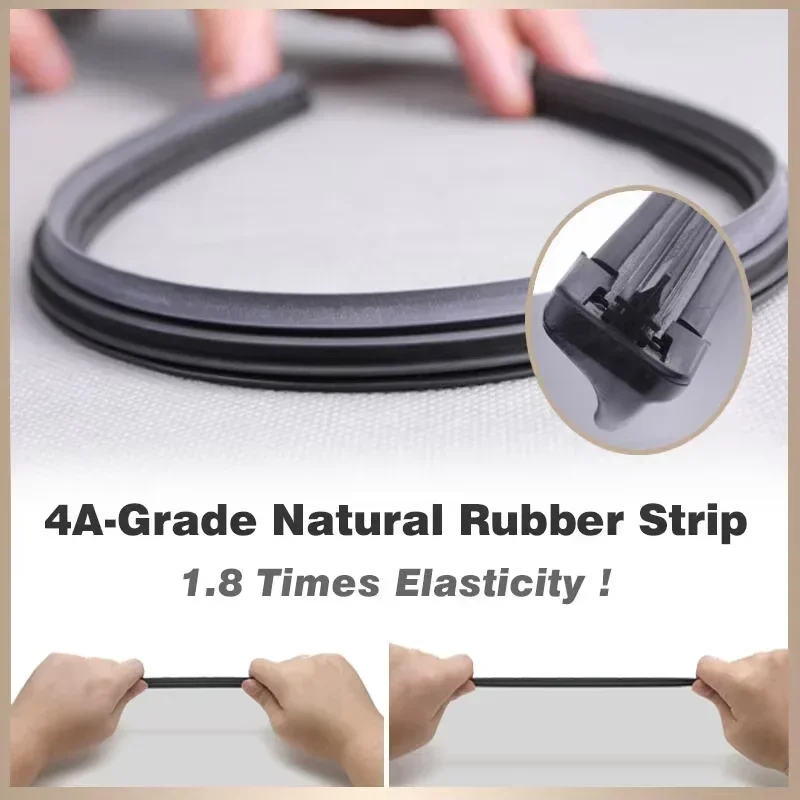 For Nissan Note MK1 2006-2013 2007 2008 2009 2010 2011 Windshield Wiper 24 14 Inches Rubber Front Wiper Blade Accessories - view 2