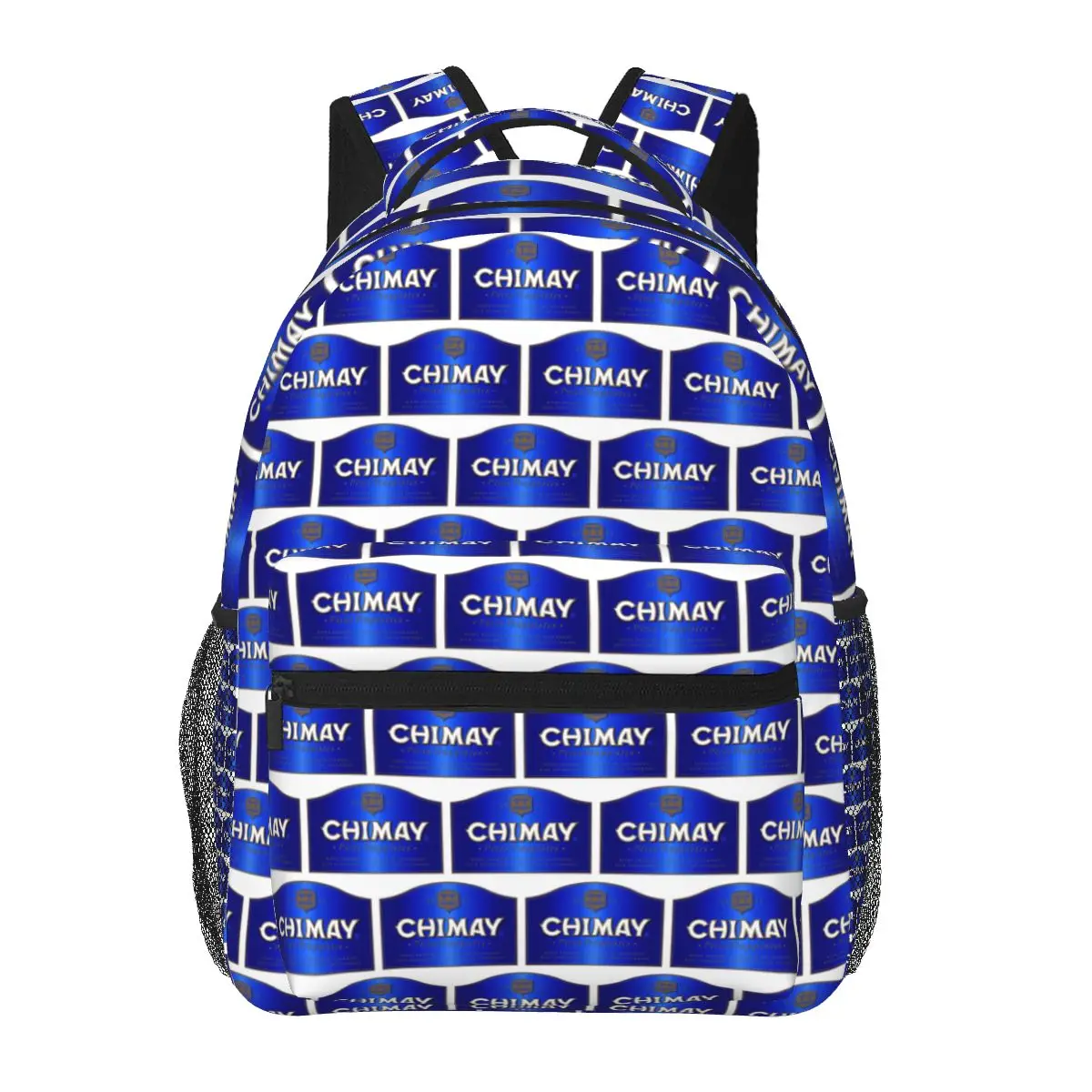 

Chimay Logo Backpacks Boys Girls Bookbag Students School Bags Cartoon Travel Rucksack Shoulder Bag Large Capacity