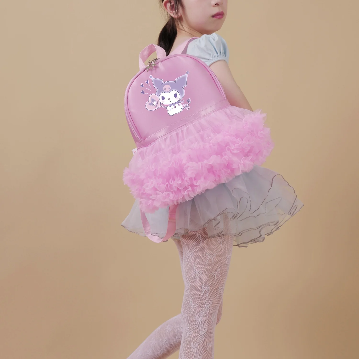 

2026 New Kuromi Dance Bag for Girls, Ballet Dance Backpack, Latin Dance Training Bag for Kids