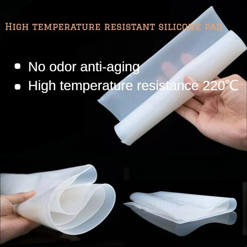 Translucent Silicone Sheet High Temperature Resistance No Peculiar Smell Water Proof Anti-slip Shock Absorption Silicone Gasket