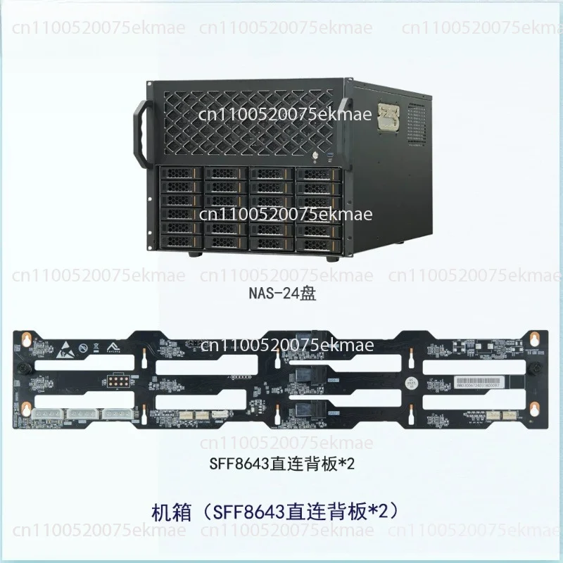 12 Bay Hot Swap Server Chassis, Support ATX Motherboard NAS Storage Case For Network Data Industrial PC Control