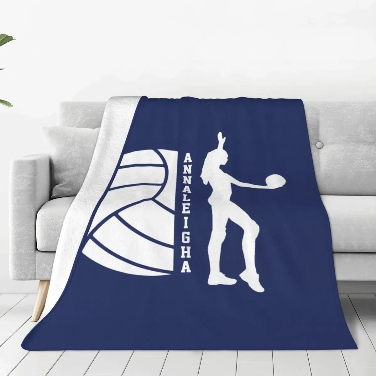 Comfortable Volleyball Blanket Merch Sofa Decorative Throw Blankets Super Soft Flannel for Outdoor