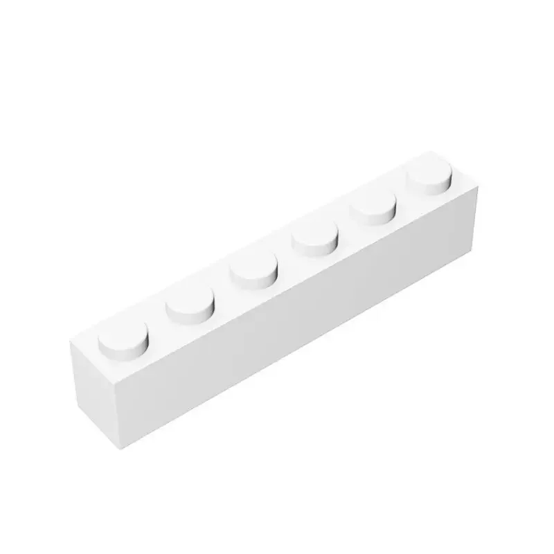 10 pièces MOC pièces 3009 brique 1x6 Compatible bricolage Assmble blocs de construction particules enfant cerveau Puzzle jouet anniversaire cadeau